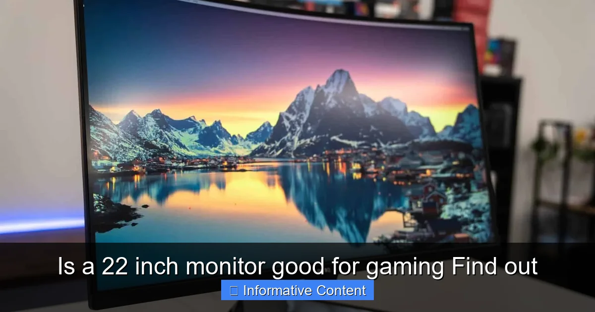 Is 22 Inch Monitor Good For Gaming? Monitorsreview