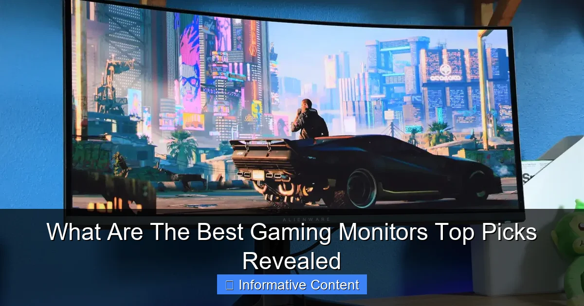 What Are The Best Gaming Monitors? [2026 Updated]