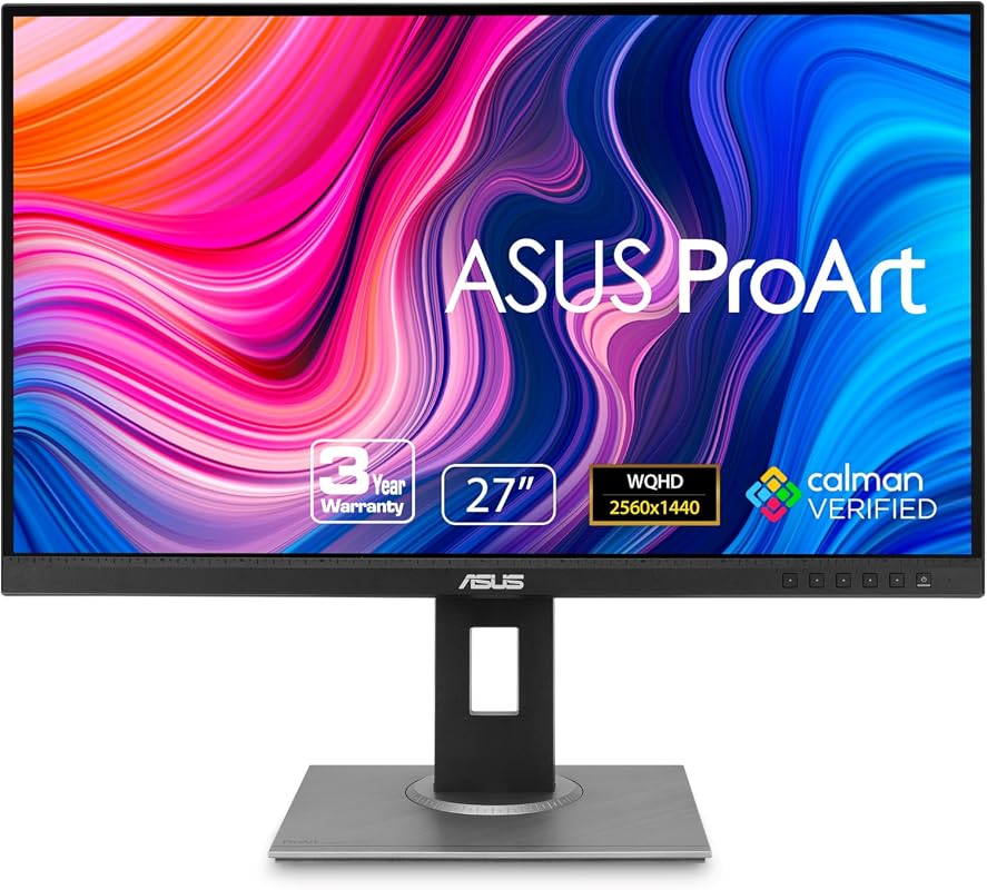 ASUS ProArt PA278QV 27-Inch 1440p QHD Professional Monitor for Adobe I