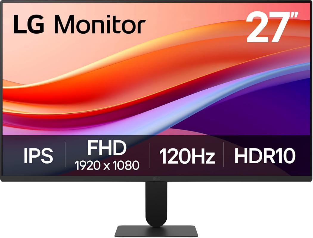 LG 27U411A-B 27-inch Full HD IPS Computer Monitor, 120Hz, HDR10, Read